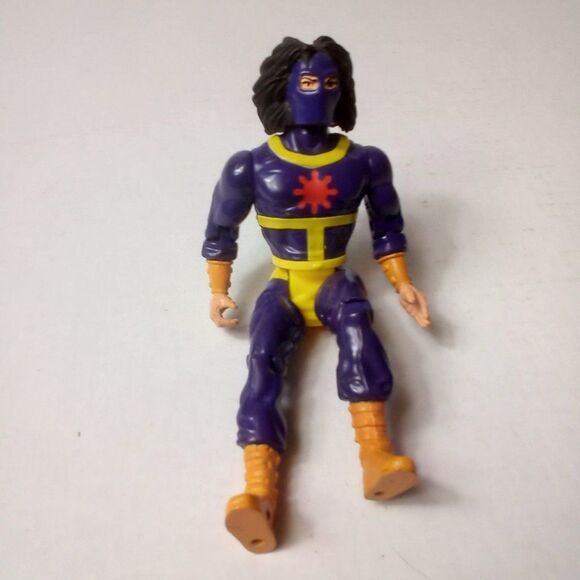 Chuck Norris Karate Kommandos Super Ninja Action Figure Kenner 1986 - Picture 3 of 4